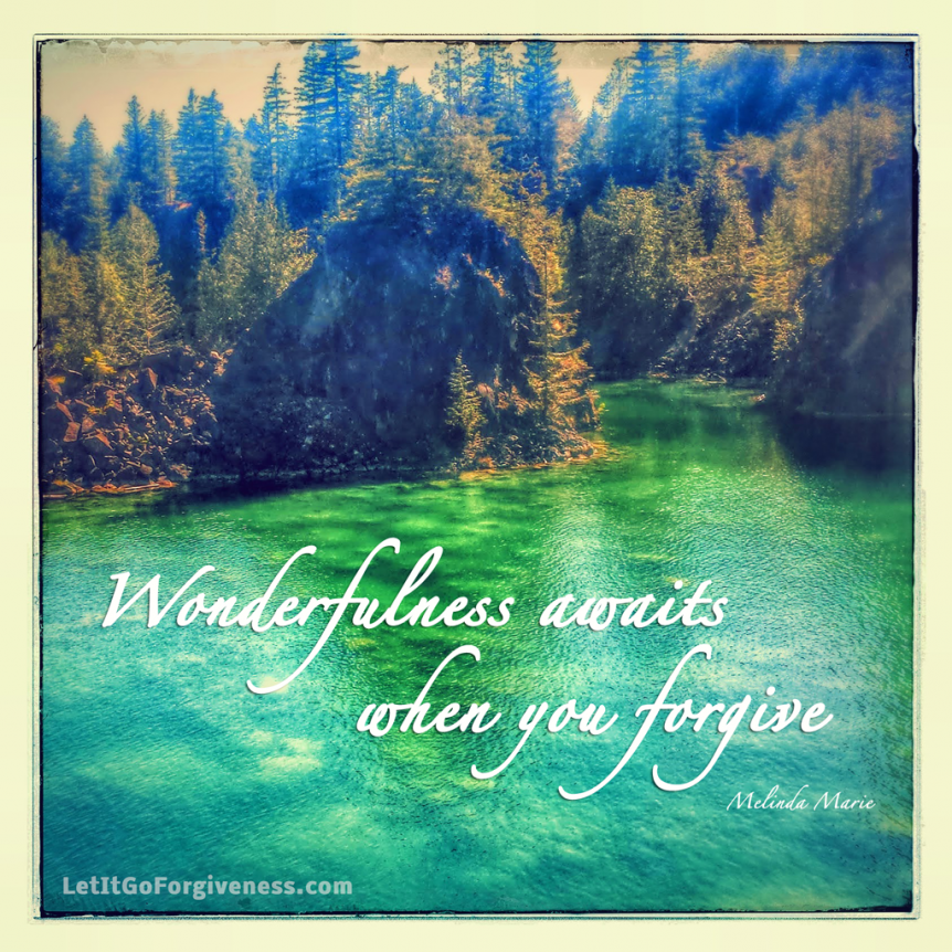 Wonderfulness Awaits - Let It Go Forgiveness